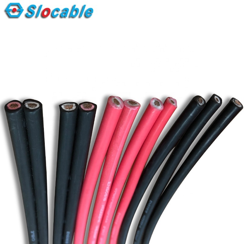 Slocable Advanced 1500V TUV CE Certificated DC Single Core 4mm2 Placa Solar Cable