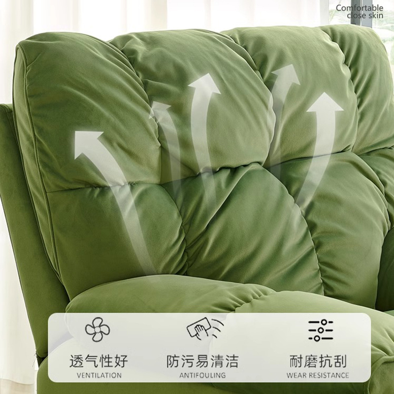 LRSF-05 Electric lazy sofa space single cabin living room leisure can lie rotating rocker multi-functional light luxury sofa