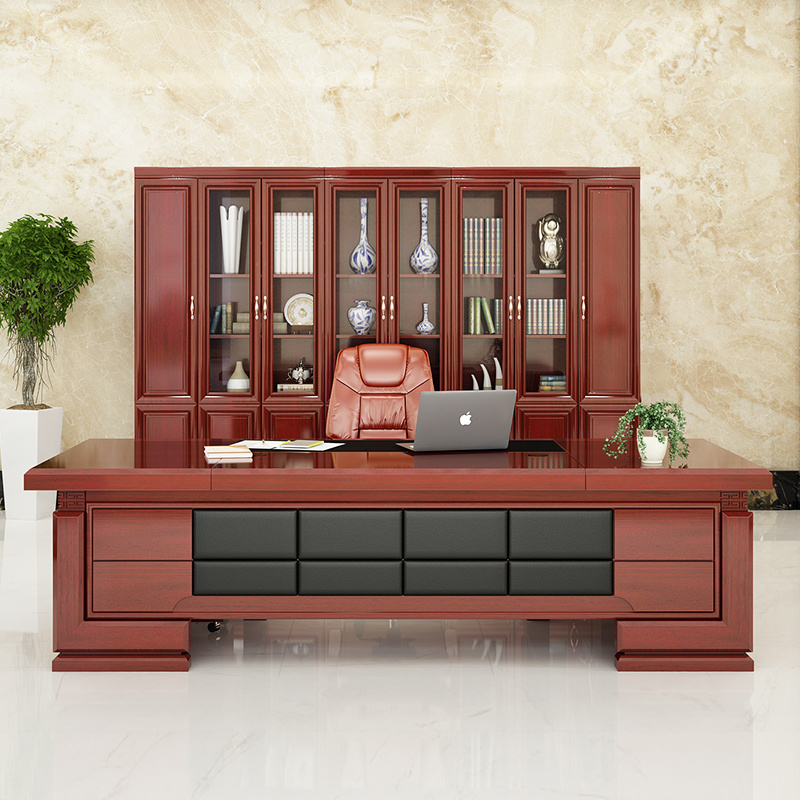 LBZ-29 luxury ceo manager office furniture made in china executive desk office table boss desk executive office desk