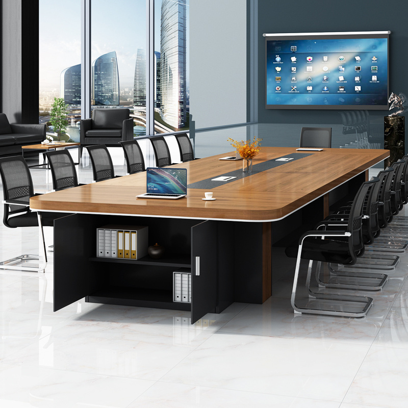 HYZ08 mesa de reuniones office furniture desk set conference room desk table meeting table modern conference tables and chairs