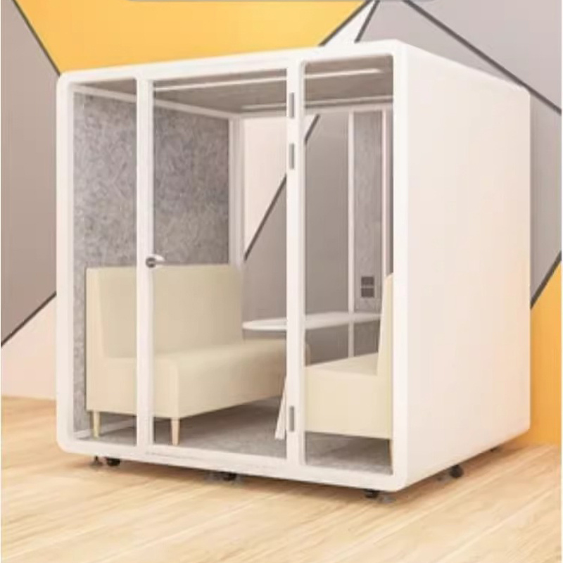 GYC-01 Multifunction Soundproof Office phone booth portable acoustic meeting pod home backyard office pods