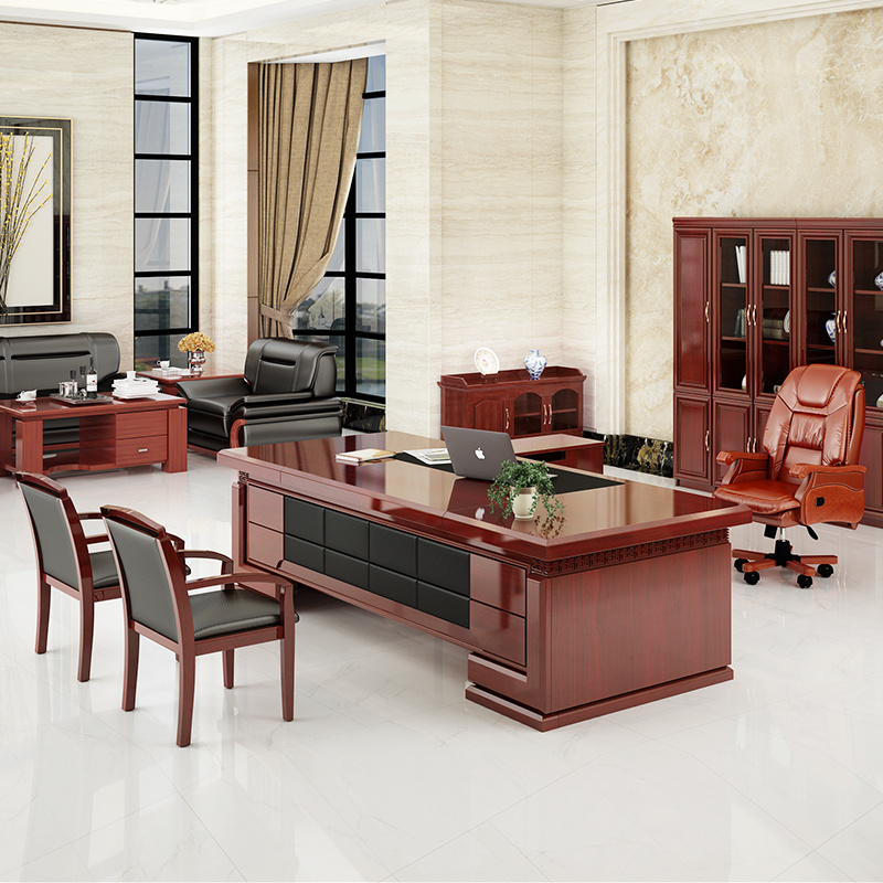 LBZ-29 luxury ceo manager office furniture made in china executive desk office table boss desk executive office desk