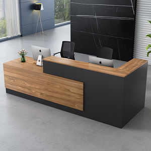 QT-08 escritorio office furniture desk tables set oficina scrivania rezeption modern front desk reception desk