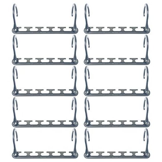 Multi-hole Support Hanger Plastic Travel Portable Rotating Folding Clothes Rack Storage Hanger