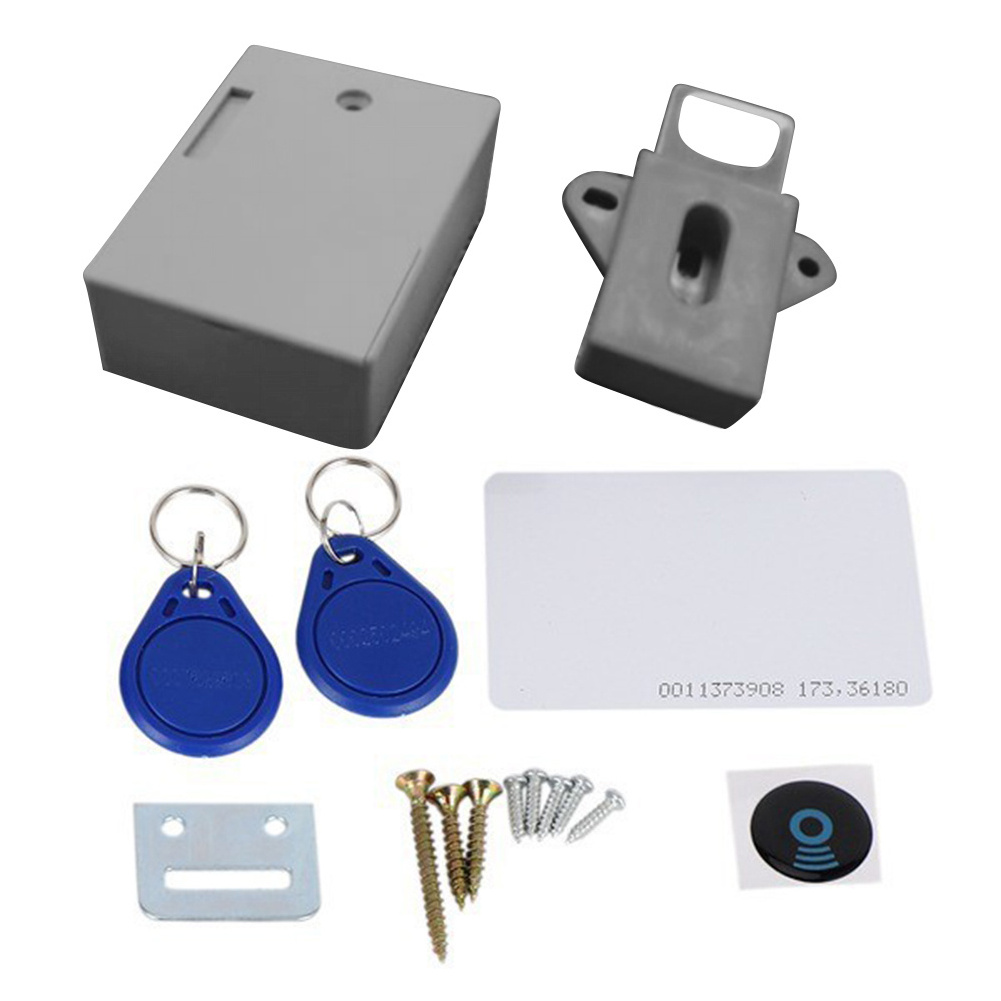 Invisible RFID Free Opening Smart IC Card Sensor Cabinet Lock Electronic Drawer Locker Wardrobe Shoe Cabinet Drawer Door Lock