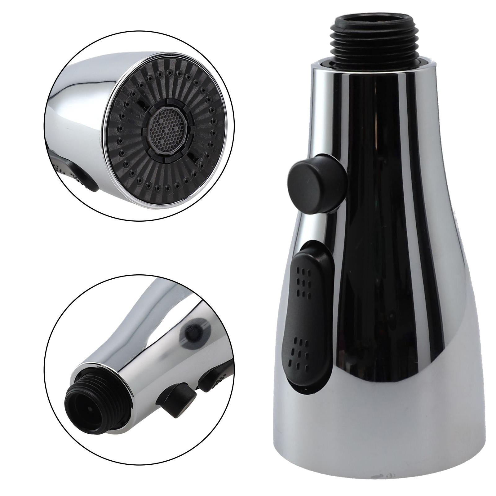 360 Degree Rotating Faucet Aerator Kitchen Water Tap Nozzle 3 Mode Faucet Attachment Bathroom Washbasin Tap Head extender