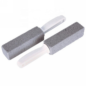 Pumice Cleaning Stone Pumice Sticks with Handle Toilet Bowl Ring Remover Bathroom Cleaner Stones For SHard Water Stains