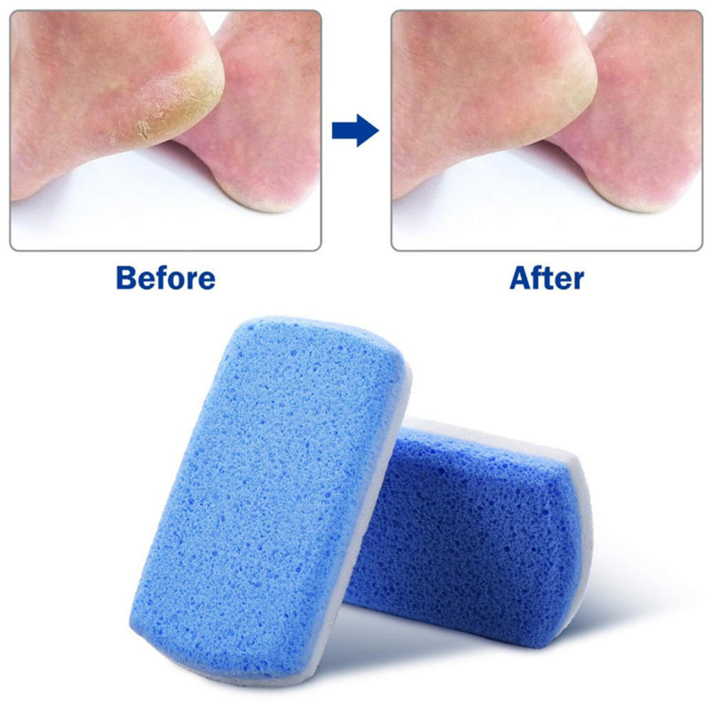 Pumice Stone Pedicure Tools Hard, Premium Callus Remover for Feet Hand Natural Pumice Sponge for Rough Dead Skin Removal Callus