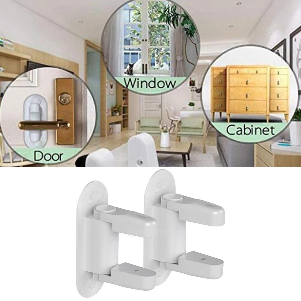 Baby Safety Lock Door Lever Lock Safety Child Toddler Proof Doors