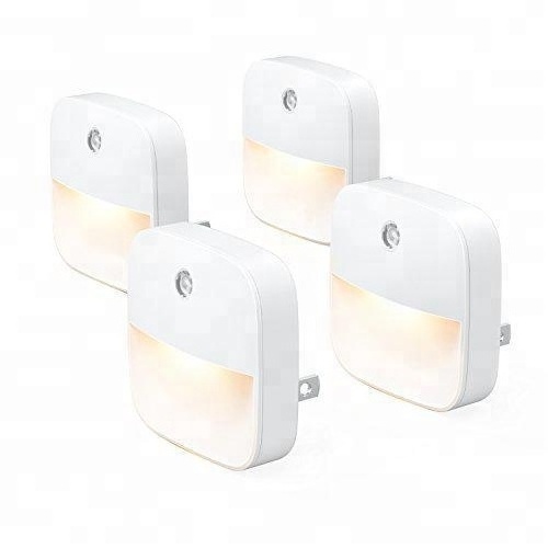 Hot Sellers Plug In LED Night Light with Motion Sensor Wall Plug Night Lamp