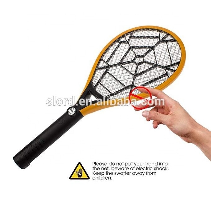 Chargeable Flying Electric Fly Bug Mosquito Insect Zapper Swatter Mosquito killing racket