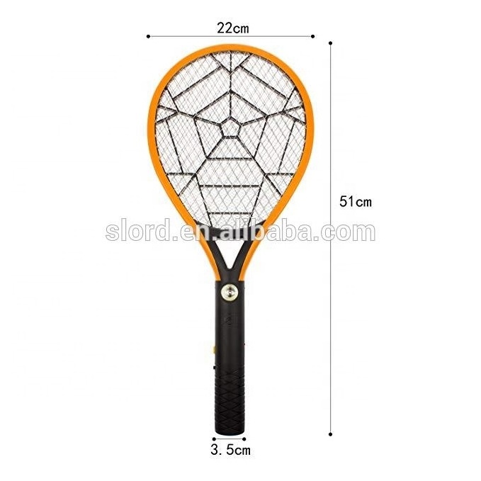 Chargeable Flying Electric Fly Bug Mosquito Insect Zapper Swatter Mosquito killing racket