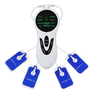 Electric Tens Muscle Stimulator EMS Acupuncture Body Massager 6 Models 15 Intensity Digital Therapy Health Care Machine