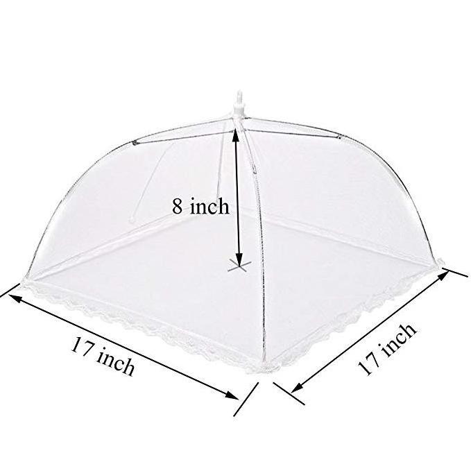 Reusable and Collapsible  Pop-up Mesh Screen Food Cover Tent Umbrella with Outdoor &Indoor Use Picnic Food Covers