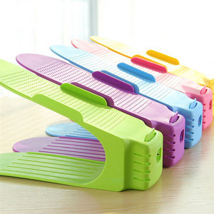 Plastic Space Saver Shoe Slots Rack Best for Shoes Storage