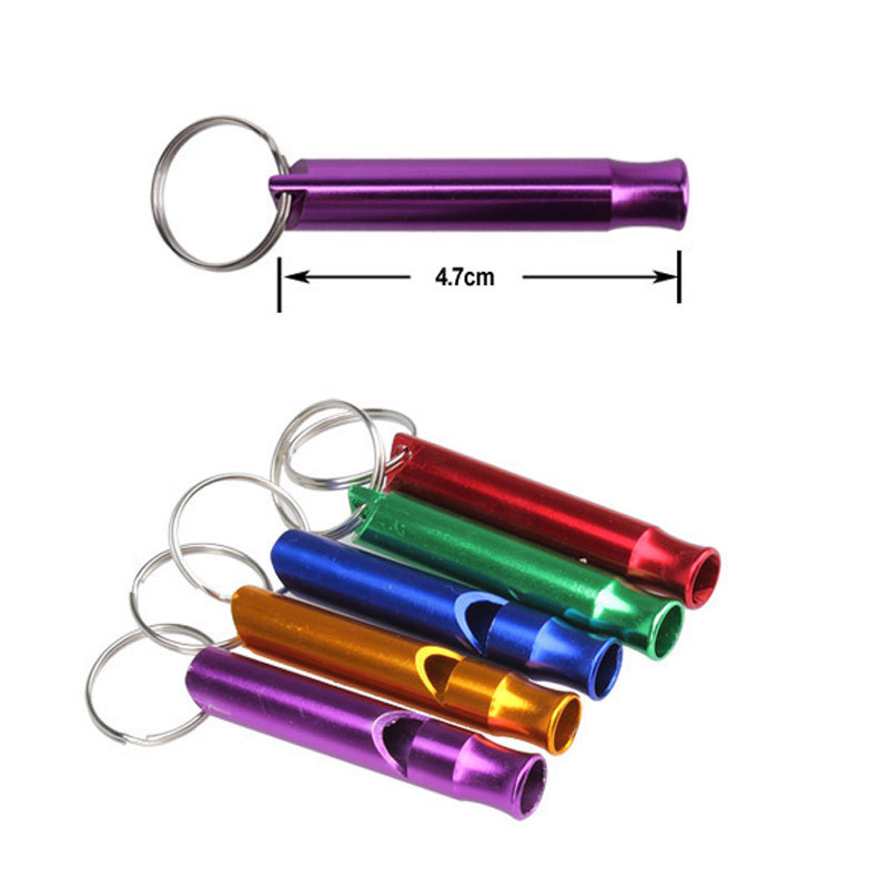 Aluminum Alloy Outdoor Survival Lifeguard Whistle Referee Whistle Children's Whistle