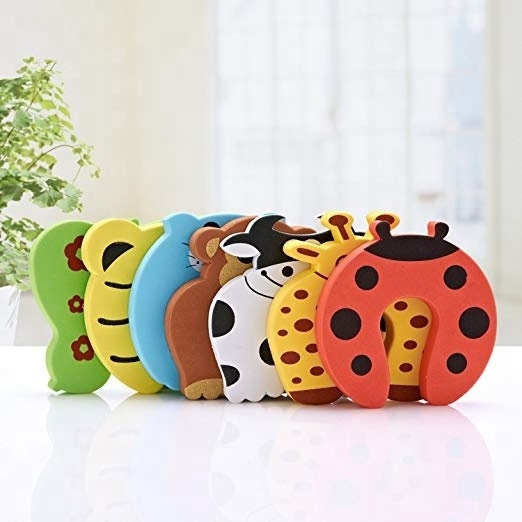 Cartoon Animals Baby Child Safety Finger Protector Finger Pinch Guard Door Stopper