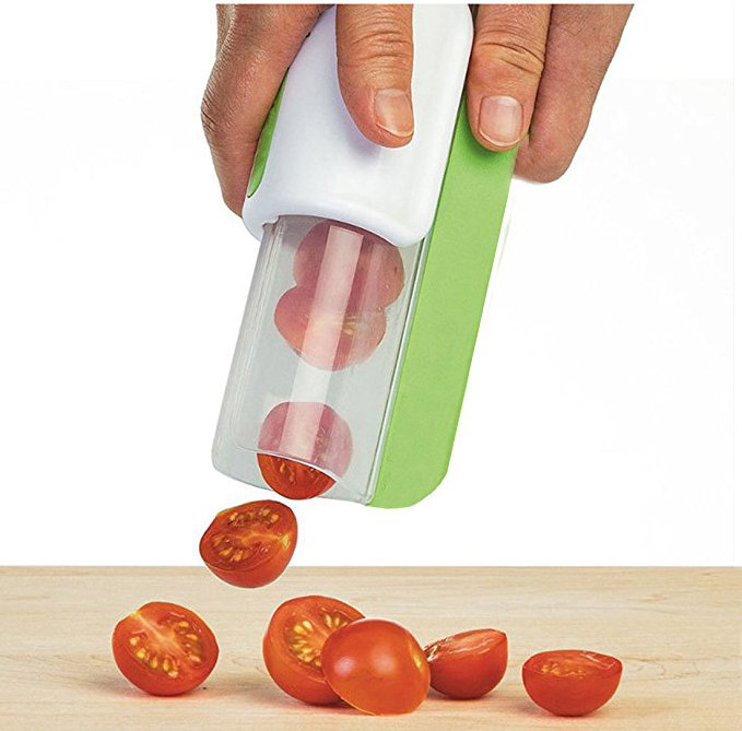 Manual Cherry Tomato & Grape Slicer Rapid Cutter