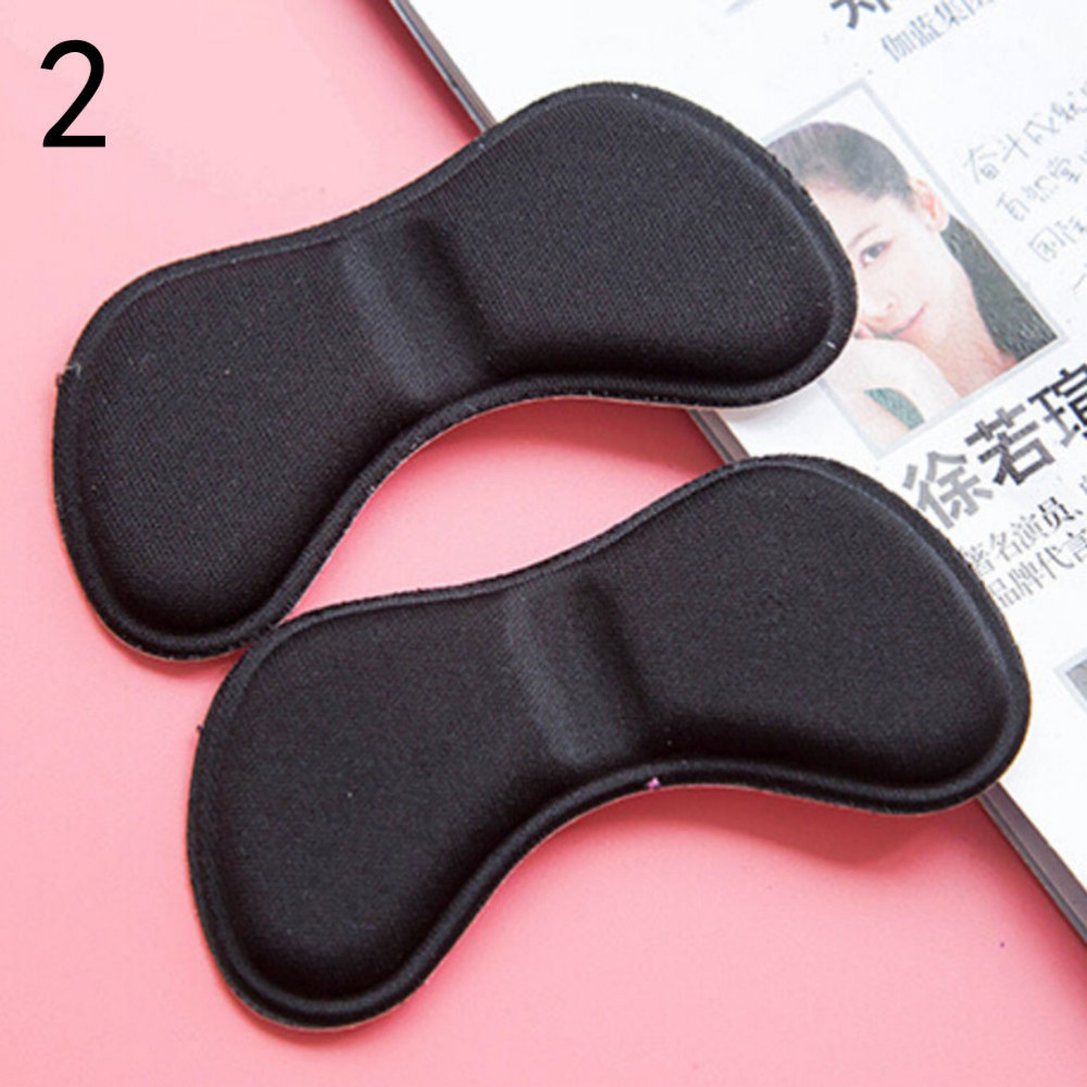 1Pair Soft Foam Insoles High Heel Shoes Pad Heel Feet Stick Foot Pad Cushion Insoles Relieve Pain