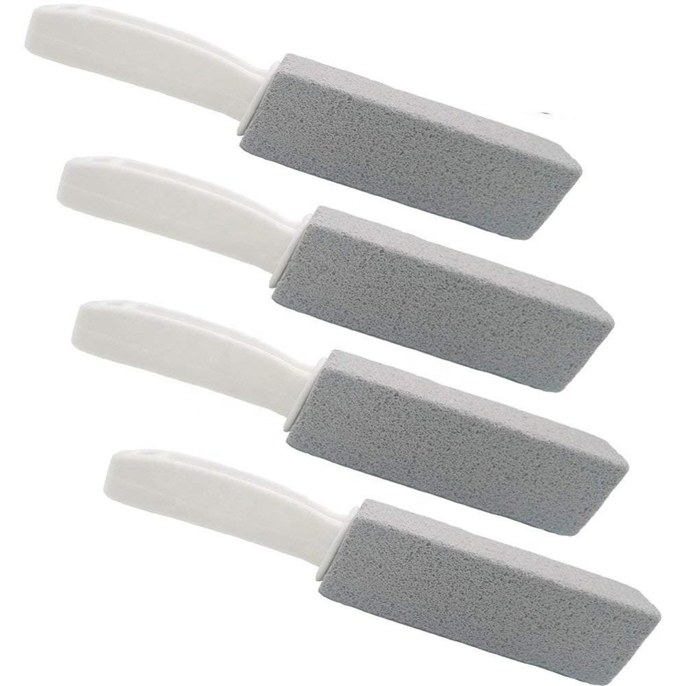 Pumice Cleaning Stone Pumice Sticks with Handle Toilet Bowl Ring Remover Bathroom Cleaner Stones For SHard Water Stains