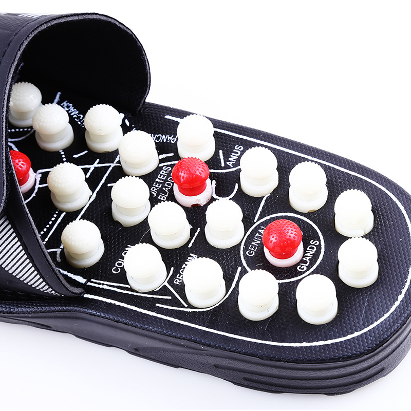 Feet Massage Slippers Foot Reflexology Acupuncture Therapy Massager Walk Stone Shoes Acupuncture Cobblestone Massageador Sandal