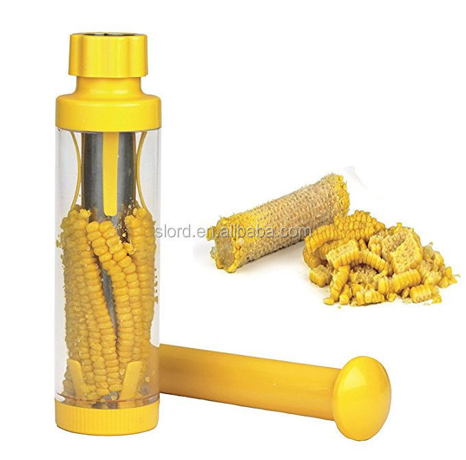 New desgin Deluxe Stainless Steel blade Corn Stripper  corn cobber tools for corn Easy remover