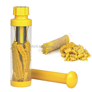 New desgin Deluxe Stainless Steel blade Corn Stripper  corn cobber tools for corn Easy remover