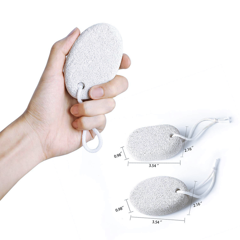 Natural Pumice Stone for Feet Lava Pedicure Tools Hard Skin Callus Remover Foot File Stone for Feet and Hands