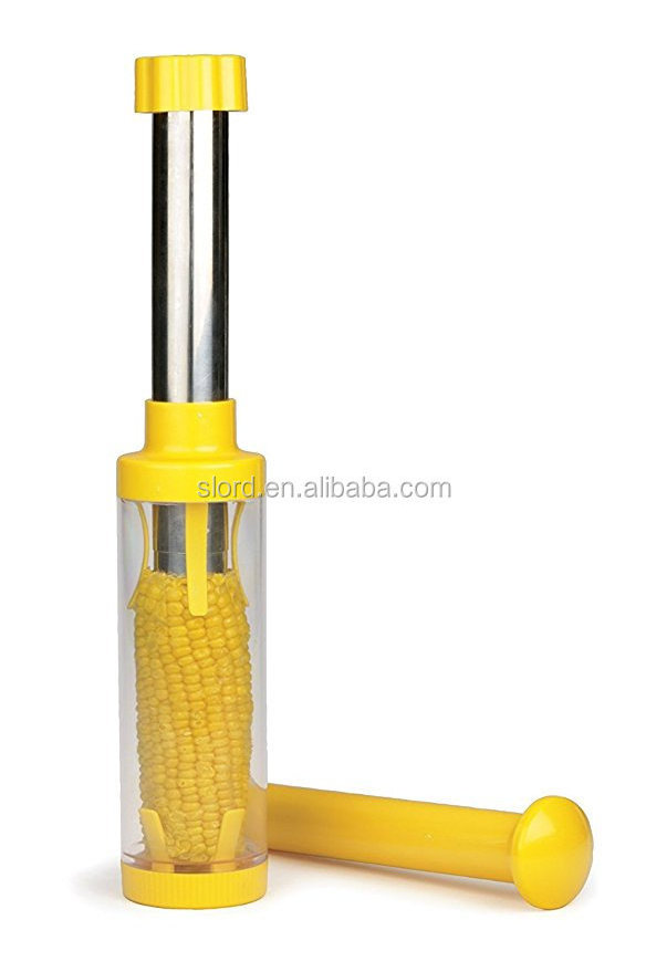 New desgin Deluxe Stainless Steel blade Corn Stripper  corn cobber tools for corn Easy remover