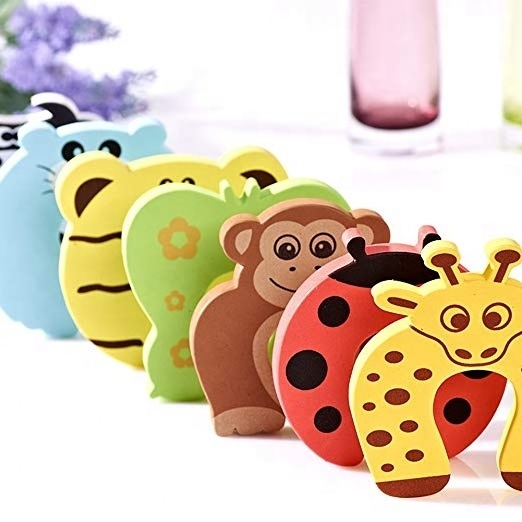 Cartoon Animals Baby Child Safety Finger Protector Finger Pinch Guard Door Stopper