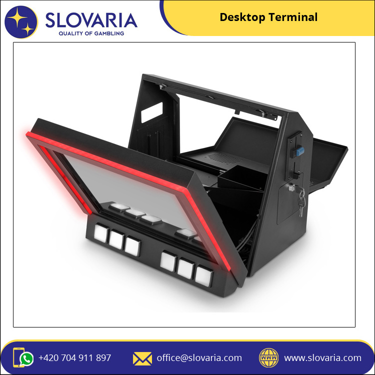 Fully Customized LED Screen Coin Operated Desktop Terminal LED Kiosk Cabinets for Club at Competitive Price for Sale