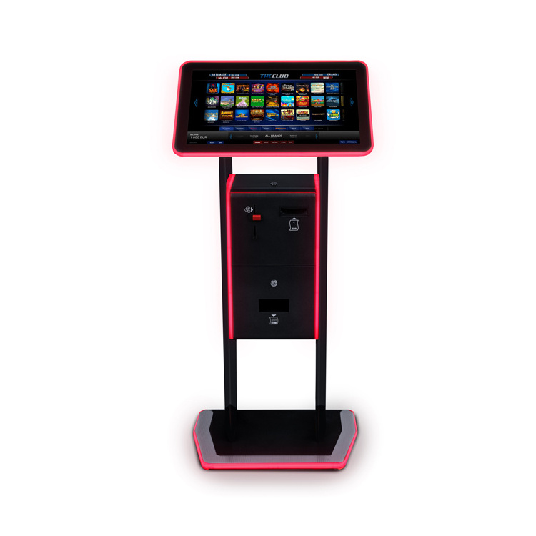 Manufacturer's Single Monaco Arcade Game Video Kiosk Cabinet with Online Game Software Entertainment Products for Sale