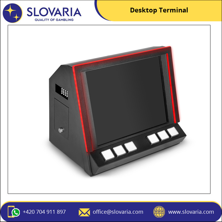 Global Exporter Selling Excellent Quality Desktop Terminal LED Kiosk Cabinets LED Screen Video Online Games for Sale