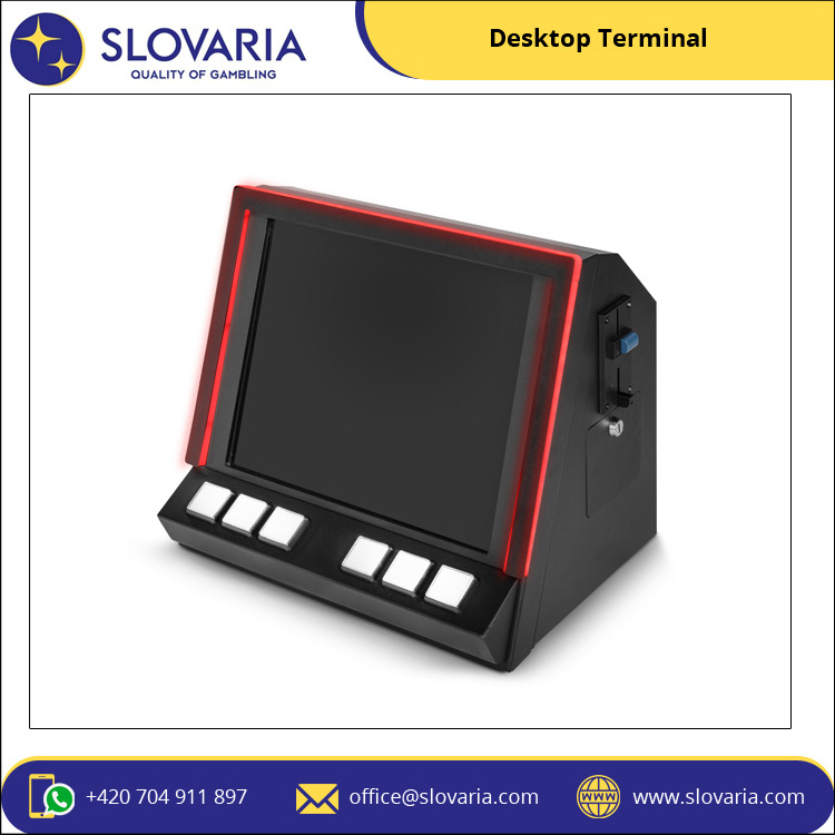 Fully Customized LED Screen Coin Operated Desktop Terminal LED Kiosk Cabinets for Club at Competitive Price for Sale