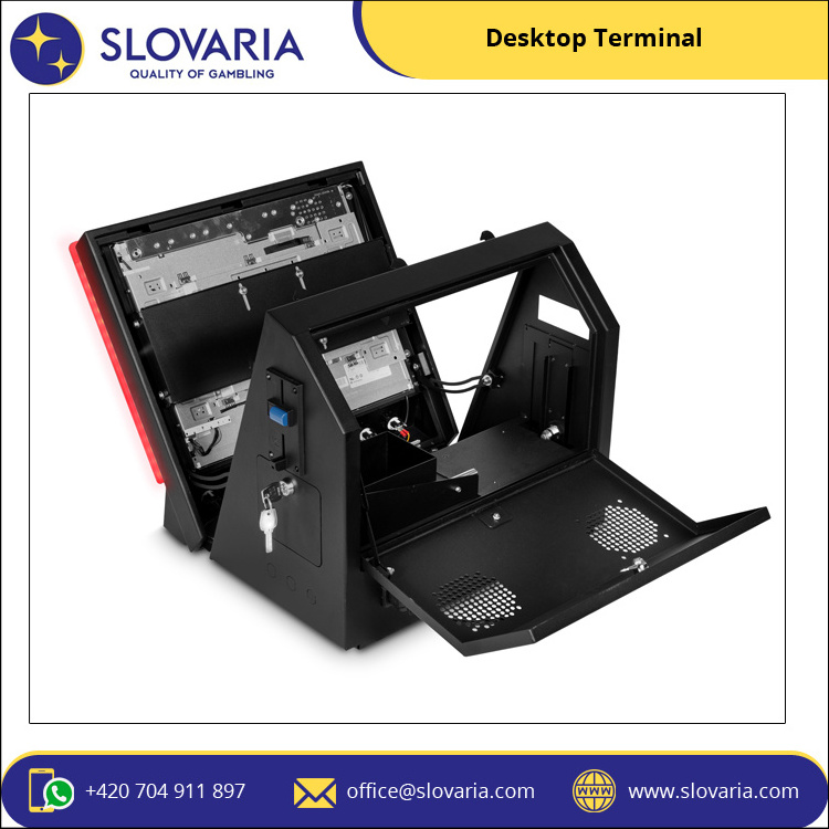 Fully Customized LED Screen Coin Operated Desktop Terminal LED Kiosk Cabinets for Club at Competitive Price for Sale