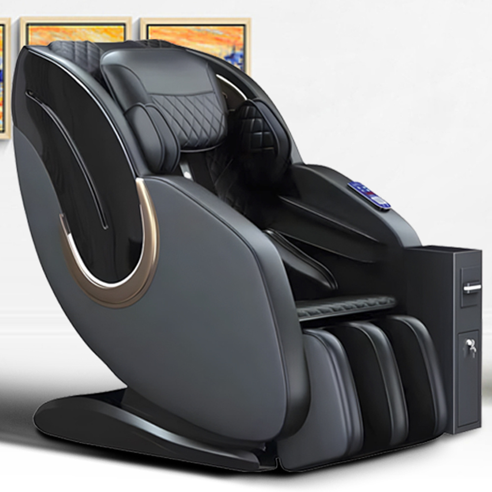 2023 Business Bill Operated Coin Acceptor  Commercial Zero Gravity Neck Vending Massage Chair