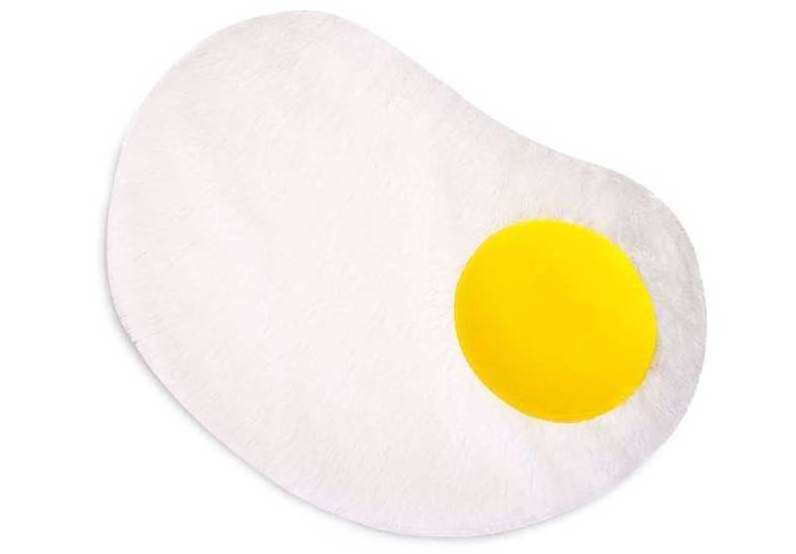 Wholesale Fried Egg Shape Dog Mat Comfortable Cats Dogs Rest Mat Soft Warming Dog Cat Bed Mat