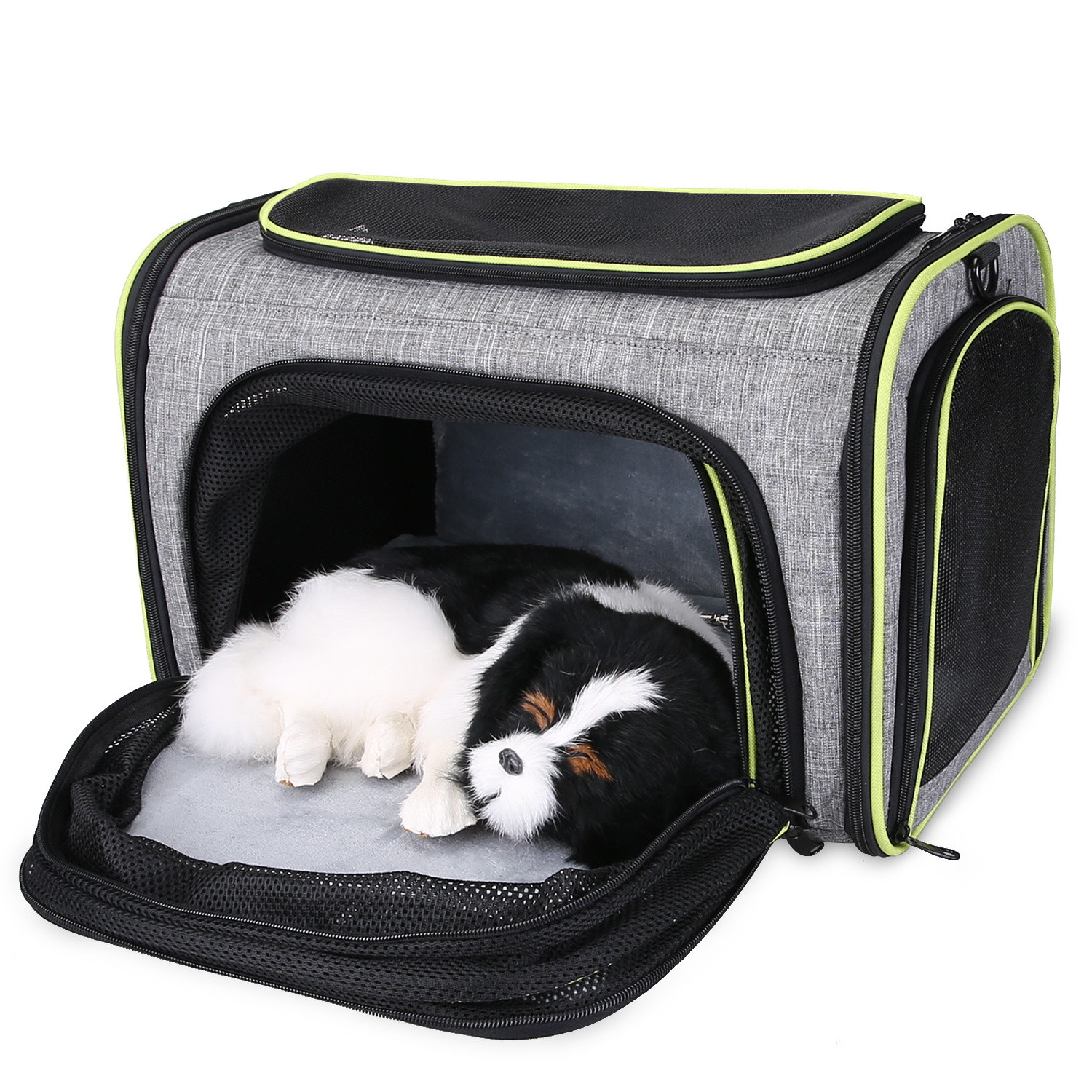 Foldable Extendable Light Pet Carriers Bags House Airline approved Car Cages for Dog Cat Rabbits small animals PET CARRIER