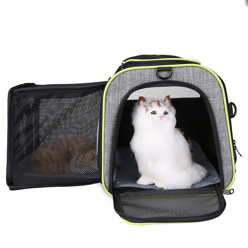 Foldable Extendable Light Pet Carriers Bags House Airline approved Car Cages for Dog Cat Rabbits small animals PET CARRIER