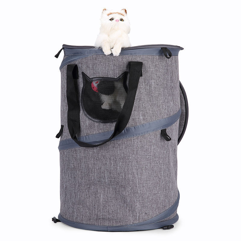 Wholesale Designer Portable Pet Travel Carrier Breathable Foldable Pet Carrier Hand Bag Airline Approved Pet Cages Carriers