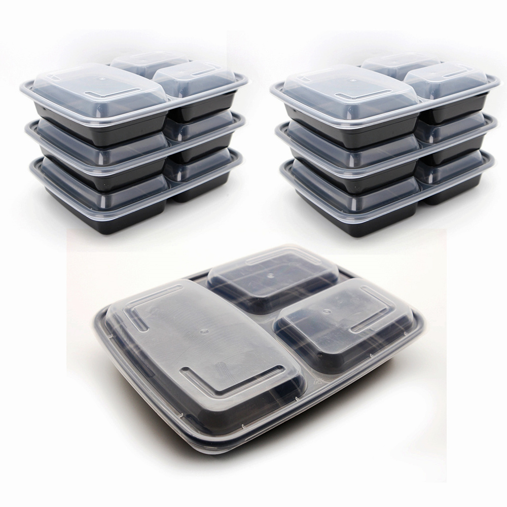 PP Kitchen Boxes Take Away Food Container Storage Containers Packaging Disposable Lunch Box