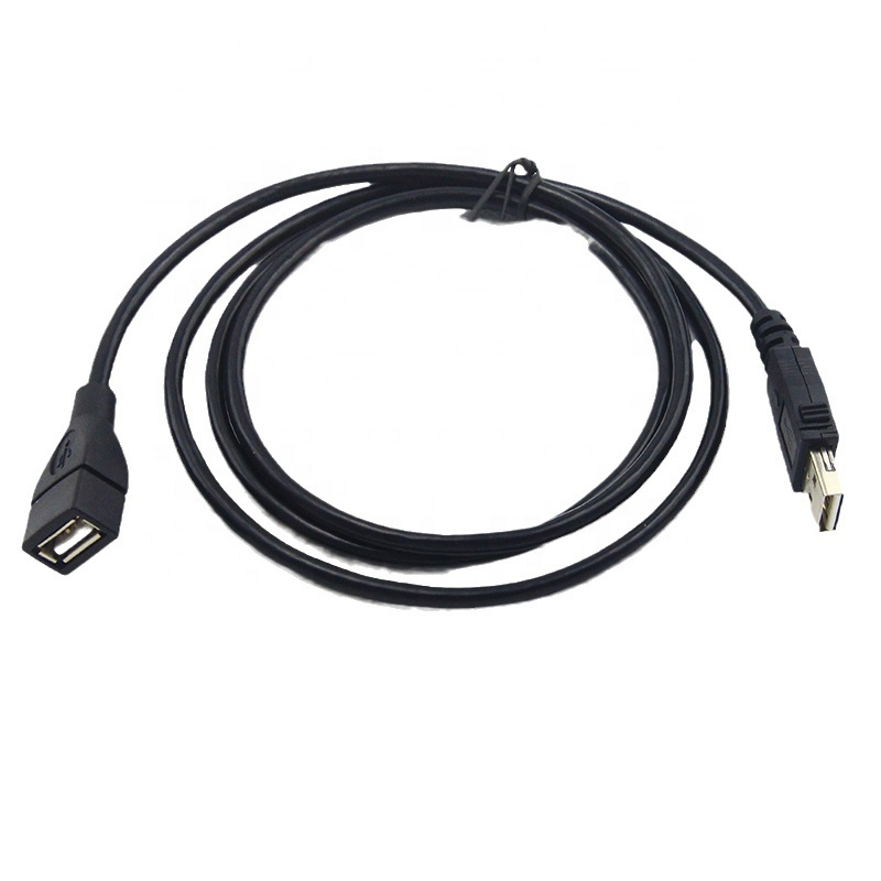 Latching USB Cables Assemblies with buckle connector AM to AF Extension Cable 0.3m 0.5m 1m 2m 3m 5m