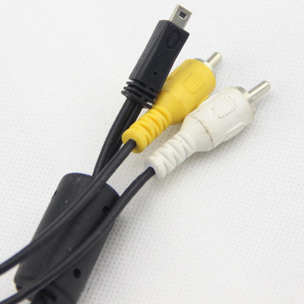 Customized black 1M Micro/Mini USB to rca TV connector cable