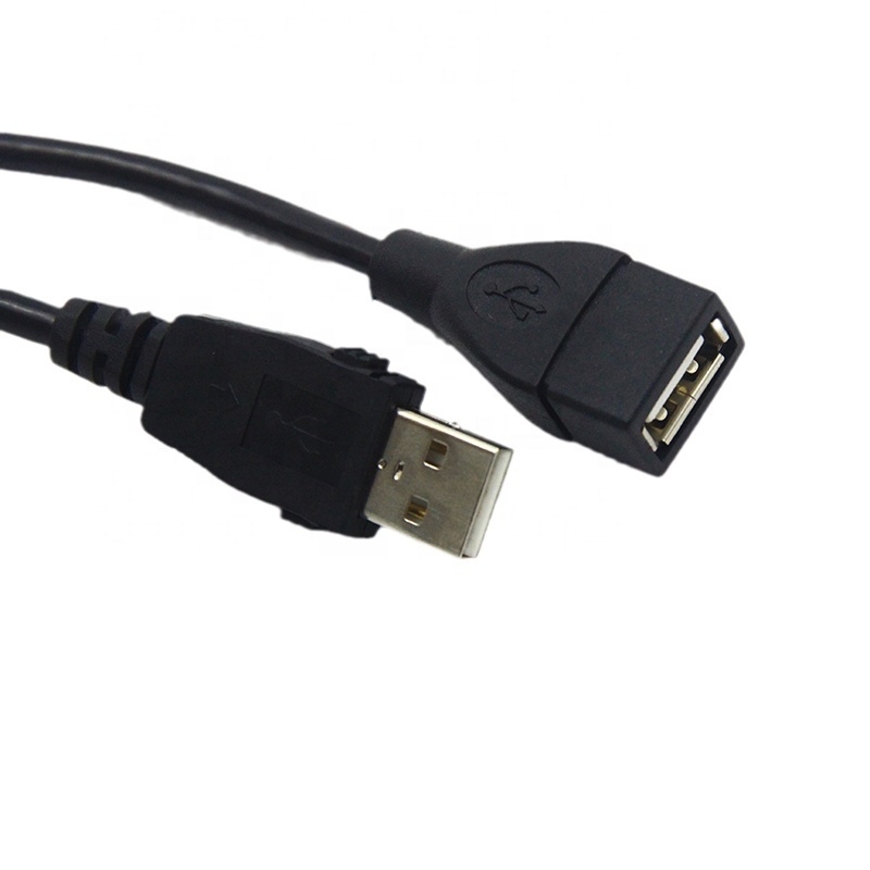 Latching USB Cables Assemblies with buckle connector AM to AF Extension Cable 0.3m 0.5m 1m 2m 3m 5m