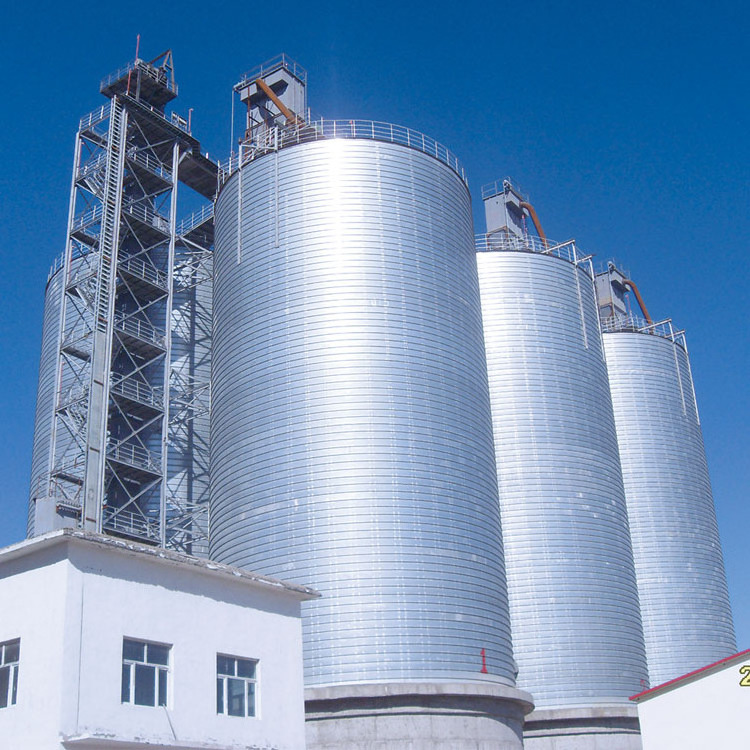 China Steel Silo 5000Ton 2000Ton 1000Ton Silo Bolted Cement Storage Silo for Cement Mixing Plant