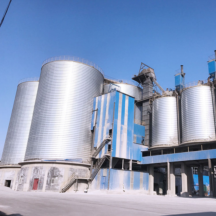 China Steel Silo 5000Ton 2000Ton 1000Ton Silo Bolted Cement Storage Silo for Cement Mixing Plant