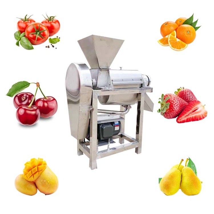 Industrial Juicer Tomato Ginger Grapes Oranges Apple Lemon Juice Making Machine Fruit Pressing Juicer