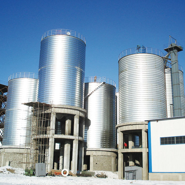 China Steel Silo 5000Ton 2000Ton 1000Ton Silo Bolted Cement Storage Silo for Cement Mixing Plant