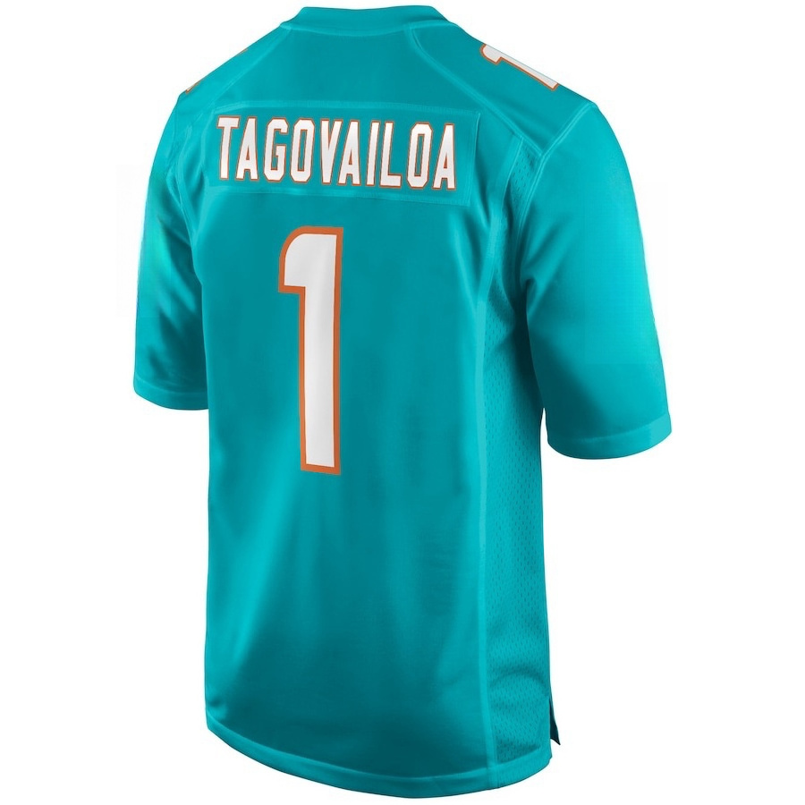 Top quality  Stitched American Football Jerseys  #1 Tua Tagovailoa #10 Tyreek Hill #17 Jaylen Waddle