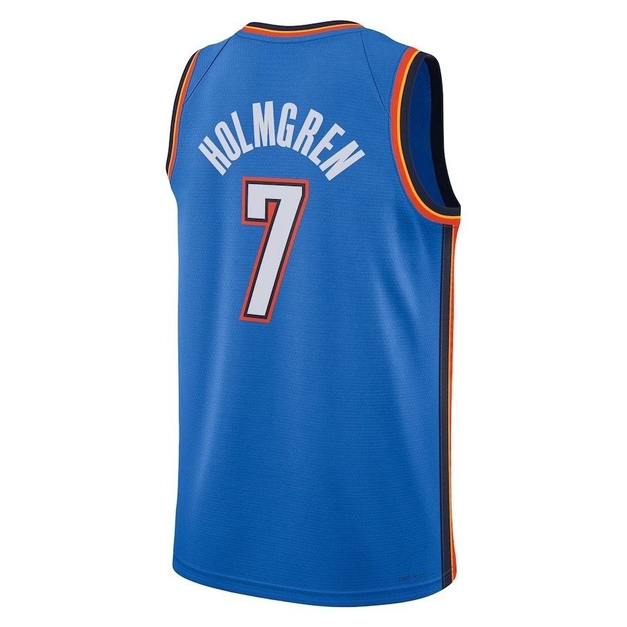 Best Quality Stitched/hot pressed #2 Shai Gilgeous-Alexander #3 Josh Giddey #7HOLMGREN Basketball  Jerseys